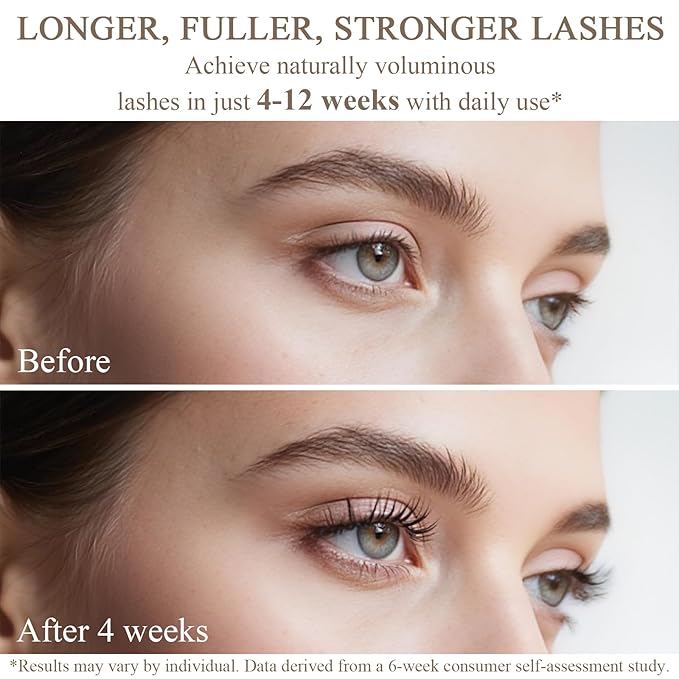 SINPIN Lash Serum for Eyelash Growth | Eyelash Serum without Prostaglandin, Premium Formula with Biotin, Panthenol & Peptides for Longer Thicker Lashes - Suero Para Pestañas Crecimiento, 5ML