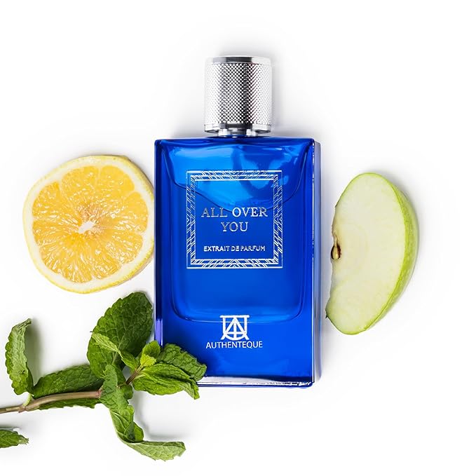 All Over You Perfume for Men, Bold Fresh Mint, Green Apple & Zesty Lemon – Gift for Men - 2.7oz (80ml), Long-Lasting Daily Wear Men's Fragrance