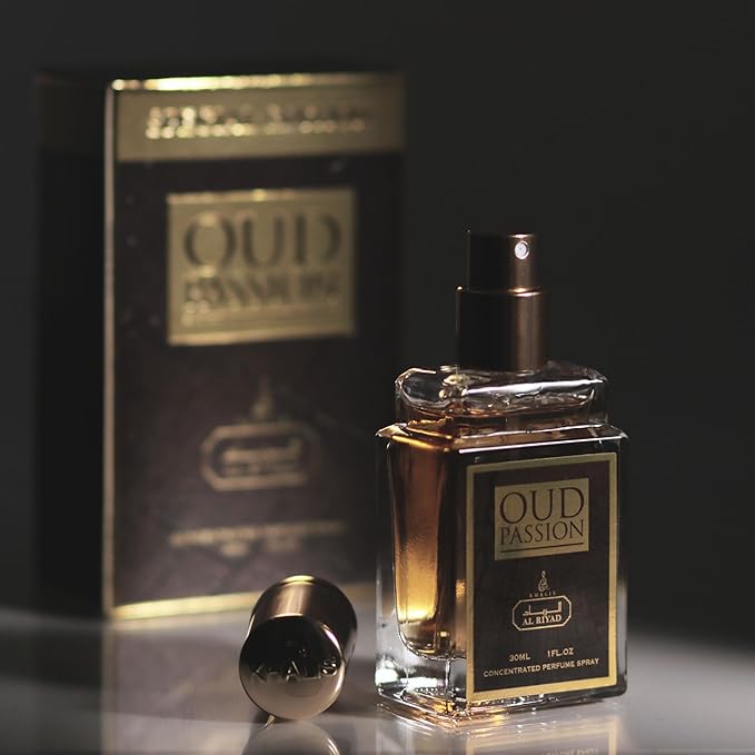 Maison d'Orient OUD PASSION 30 mL Special Edition Travel Perfume; Oud Wood, Incense Cologne w/Pepper Notes; Perfumes Para Mujeres y Hombres - Men & Women's Fragrances
