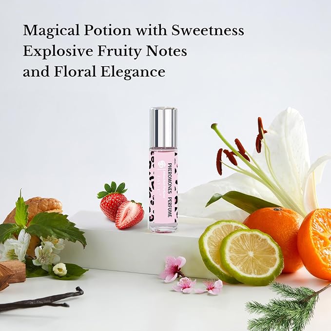 Pheromones Perfumes for Women,Enhanced Scents Pheromone Perfume,Long Lasting Roll on Oil 0.34 fl.oz (10ml)
