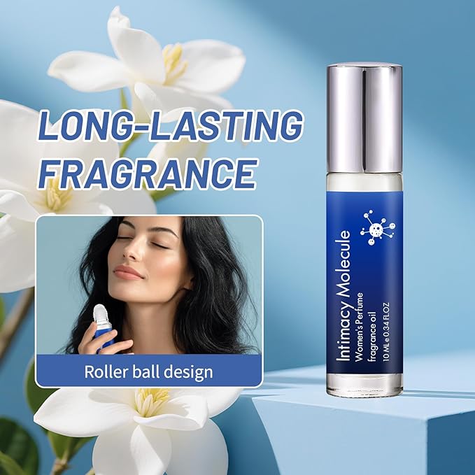 Pheromone Perfume for Women – Roll-On Travel Size Rollerball Fragrance – Long-Lasting Clean Scent with Essential Oils – 0.34 Fl Oz (10ml) (TOUCH ME)