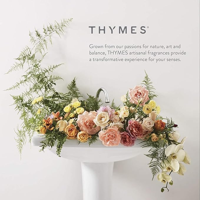 Thymes Moisturizing Body Wash with Pump - Body Soap - Bath Products - Skin Care - Liquid Soap with Notes of Sardinian Laurel Leaf, Lavender Flowers, Patchouli, & Balsam (Olive Leaf, 9.25 fl oz)