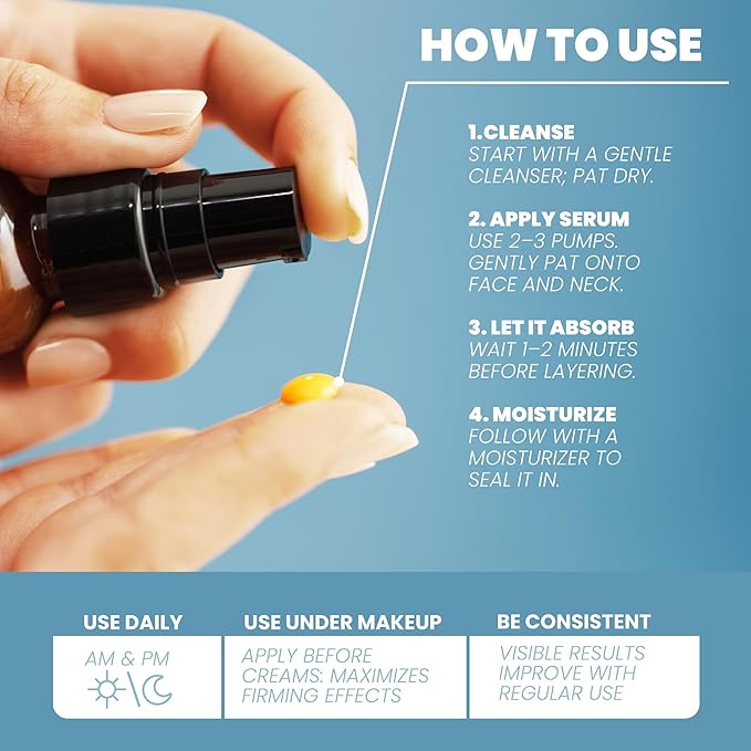 Eva Naturals 10 Actives Serum – Vitamin C, Niacinamide, Hyaluronic Acid, Turmeric, CoQ10 – Natural Anti Aging Face Serum for Dark Spots, Wrinkles, Acne, Skin Care & Facial Spot Remover