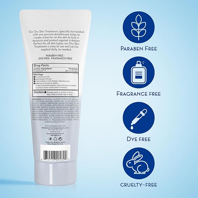 Dermasil Body Lotion, Dry Skin Treatment, 3-Pack – Non-Greasy, Fast-Absorbing, Fragrance-Free Lotion, Cruelty-Free, 8 Oz Ea