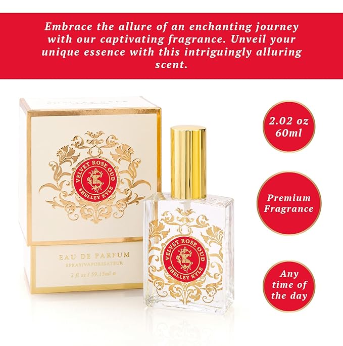 Shelley Kyle Velvet Rose Oud Perfume 60ml