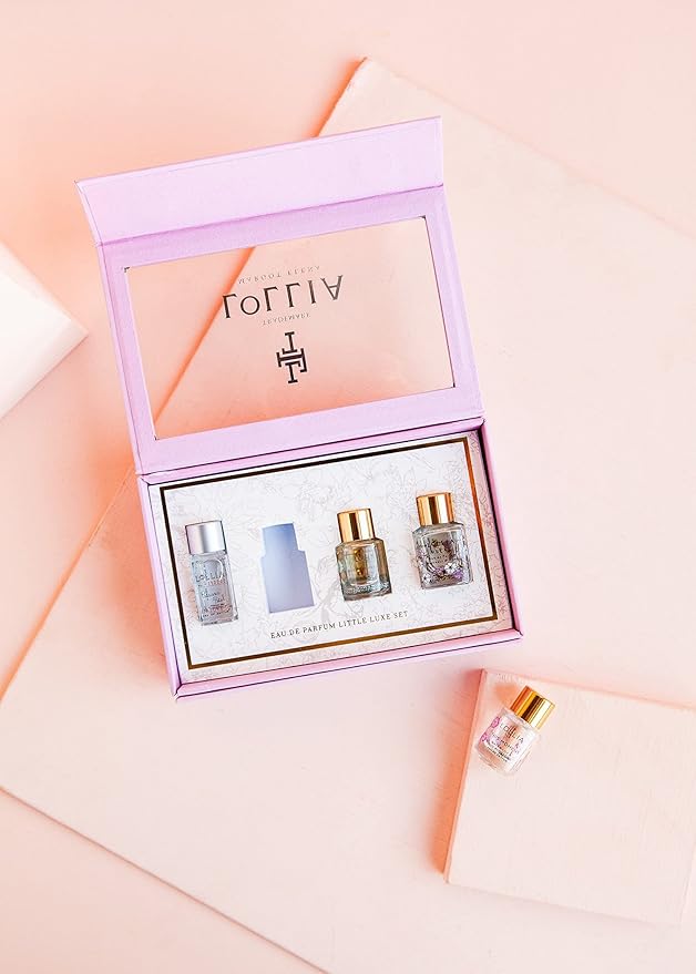 LOLLIA Little Luxe Eau de Parfum Bundle | A Beautifully Captivating Perfume | Sophisticated, Modern Scent Featuring Blushing Fragrance Notes