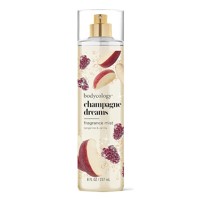 Bodycology Long-Lasting Fragrance Body Mist, Champagne Dreams, 8 fl oz