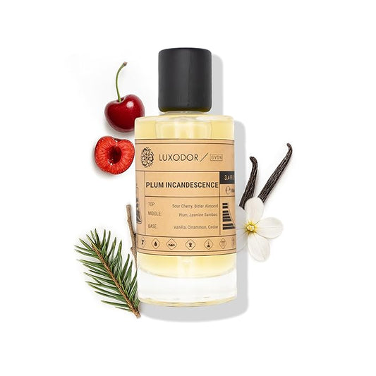 Plum Incandescence - Eau de Parfum - Inspired by T.F Lost Cherry - Unisex Fragrance Long-lasting 3.4 fl. oz (100ml)