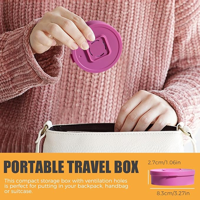 BS-MALL Compressed Facial Sponges - 80-count Reusable Cotton Pads For Face Cleansing,100% Natural Cosmetic Spa Sponges for Facial Cleansing, Soft Travel-friendly With Multi-purpose Daily Use