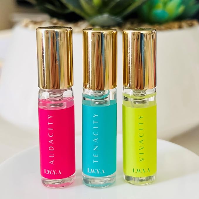 Tenacity Perfume for Women - Floral Fruity Fragrance - Notes of Italian Bergamot, Jasmine, Vanilla, and Sandalwood - 0.1 oz Mini EDP Spray