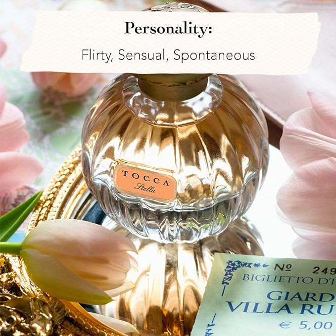 Tocca Stella Perfume Set for Women, 100 ml (3.38 oz) + 10 ml (0.34 oz) - Fresh Floral, Blood Orange, Freesia, Spicy Lily ($172 Value)