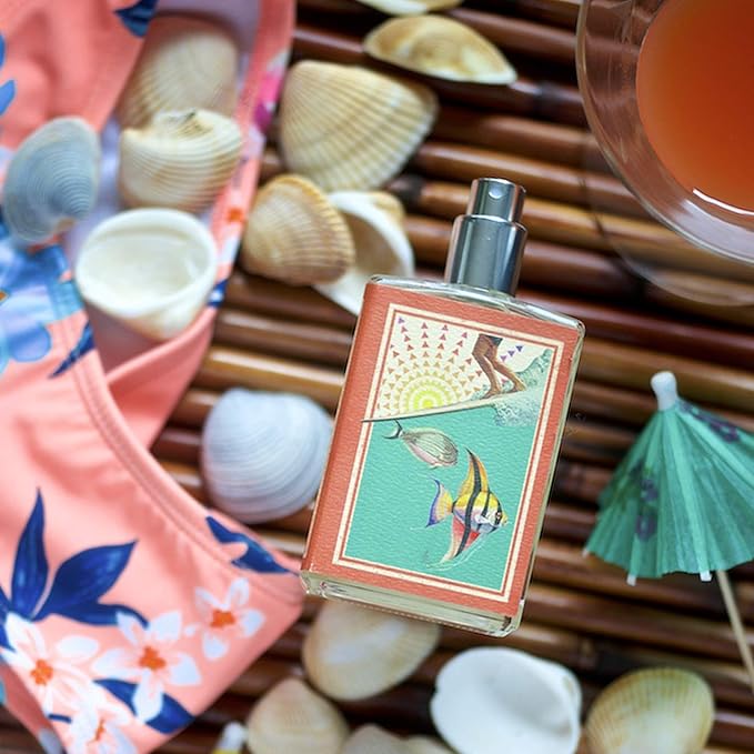 Imaginary Authors Sundrunk Eau De Parfum Unisex Spray, Rose Water Women's Fragrances Men's Perfume Rhubarb Fragrance Unisex Perfume Spray 1.7 Fl Oz