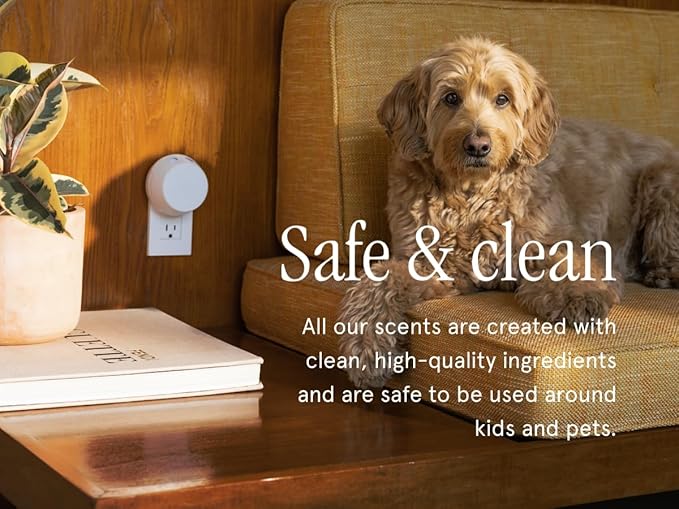 Pura x Studio McGee Smart Home Air Diffuser - Smart Air Diffuser - Up to 120-Hours of Luxury Fragrance per Refill - Spring & Summer Fragrance - 2 Pack, Jasmine Honeysuckle