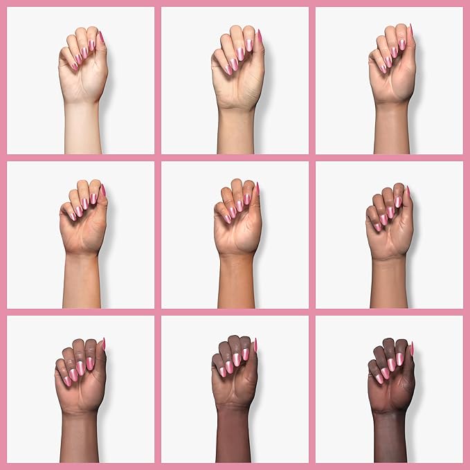 duri Nail Polish 30 Pearl Pink, Light Metallic Pink Color, Full Coverage, Fast drying, Long Lasting, 0.45 Fl Oz