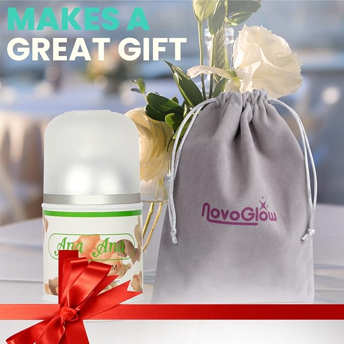 NovoGlow ANA ANA - Eau De Parfum Spray Perfume, Fragrance For Women- Daywear, Casual Daily Cologne Set with Deluxe Suede Pouch- 3.4 Oz Bottle- Ideal EDP Beauty Gift for Birthday, Anniversary