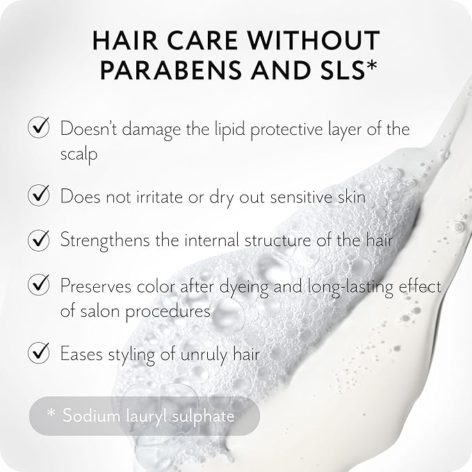 Everyday Organic Shampoo - Moisturizing, Restorative, Nourishing Care for All Hair Types, Curly and Normal Hair, for Women Men, Sulfate Free, Vegan, 9.47 fl oz (Everyday)