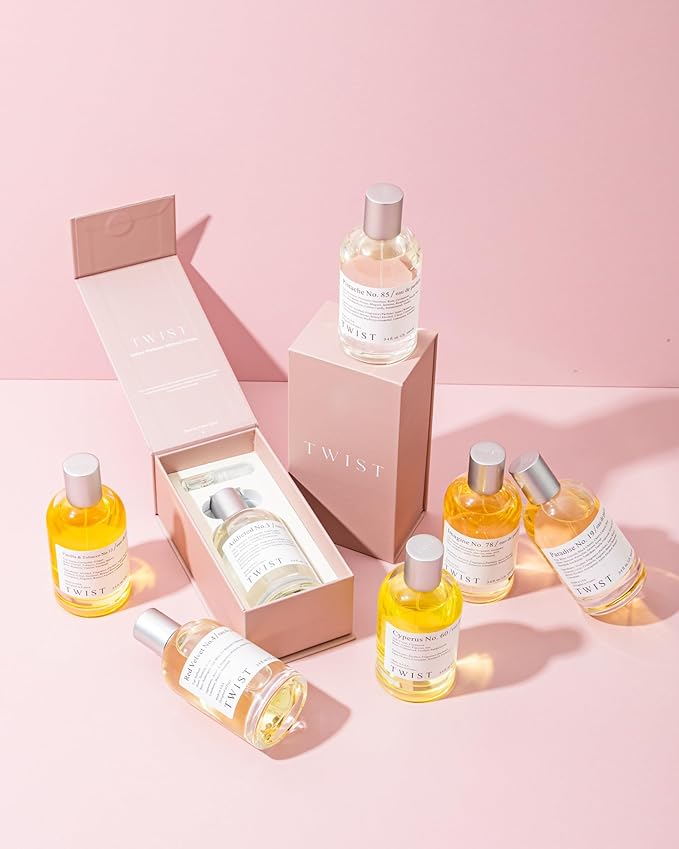 Twist Bang Bang No. 91 Inspired by Juliette H. a G. Not A Perfume, Long Lasting Perfume For Women, Musk & Powder, Clean Ingredients, Fragrance - Spray 100 ml | 3.4 fl. oz.