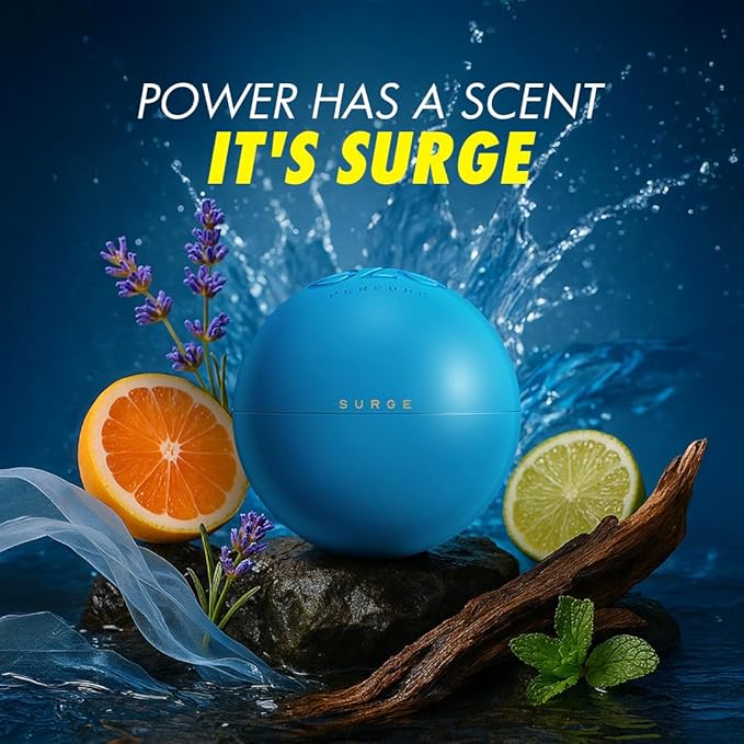 SURGE 75ml EDP Premium Long Lasting Fragrance | Luxury Masculine Scent for Men | Affordable | Vegan | Cruelty Free | Perfume for Men | Skin Safe | Travel Friendly Perfume