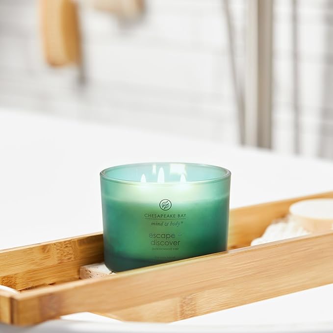 Chesapeake Bay Candle Escape + Discover 3-Wick Coffee Table Jar