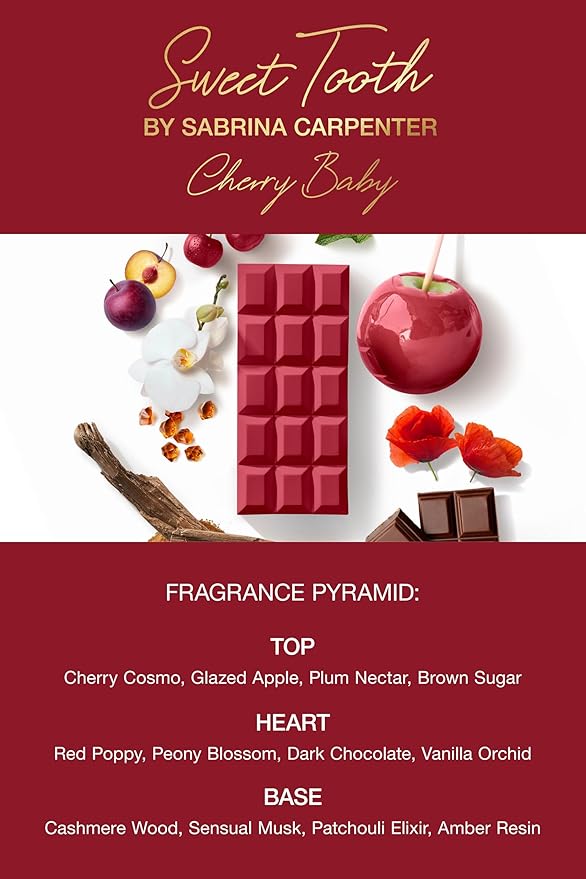 Sabrina Carpenter Eau de Parfum - Cherry Baby - 1 fl oz =