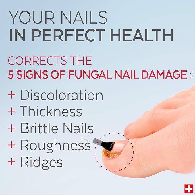 PODERM – TOENAIL RENEWAL BOOSTER – TEA TREE oil-serum - Restores Appearance of Discolored/Damaged Nails – Toe and Fingernail Repair – 100% Natural Ingredients and Vegan – Express Renewal – Swiss Made