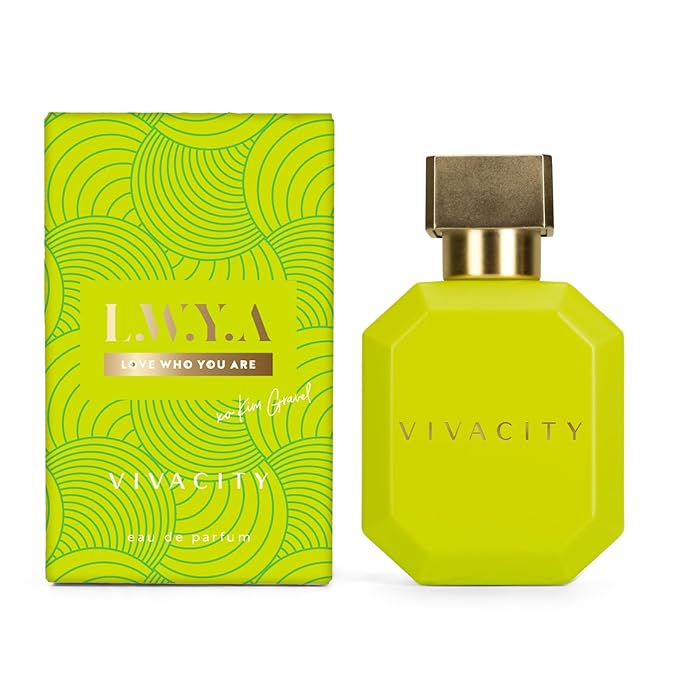 Vivacity Perfume for Women - Citrus, Herbal Fragrance - Notes of Italian Bergamot, Violet, Green Tea and Tonka Beans - 1.7 oz EDP Spray