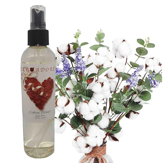 Body Spray, Cotton Flower, 8 Fluid Ounce