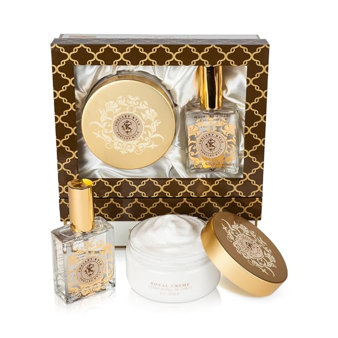Shelley Kyle Signature Royal Creme and Large Perfume Set