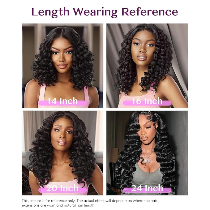 IDN BEAUTY Seamless Clip In Hair Extensions Human Hair Deep Wave Clip ins Virgin Human Hair Seamless Clip Ins For Black Women PU Weft Invisible Edge Thick Soft Hair 110g 7Pcs 18 Inch