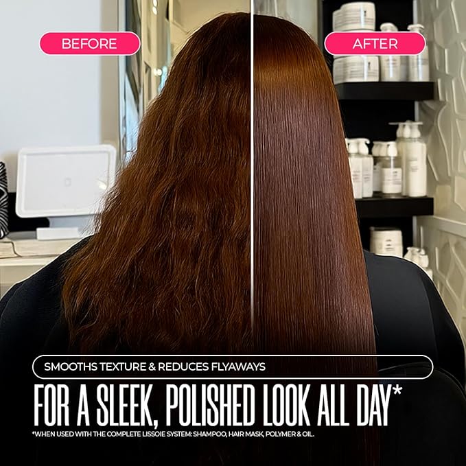 Hair Polymer Leave-In Treatment 4 fl oz – Keratin + Collagen + Ceramide NP/AP – Aloe & Argan Deep Hydration – 24 h Frizz Control – Heat Protectant Up to 450 °F – Paraben-Free, Cruelty-Free