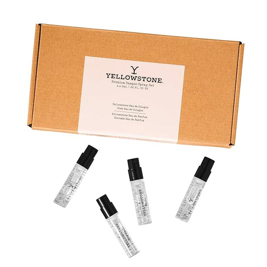 Tru Fragrance Beauty Yellowstone Discovery Set- 2 Ml Sample Set - Men's and Women's