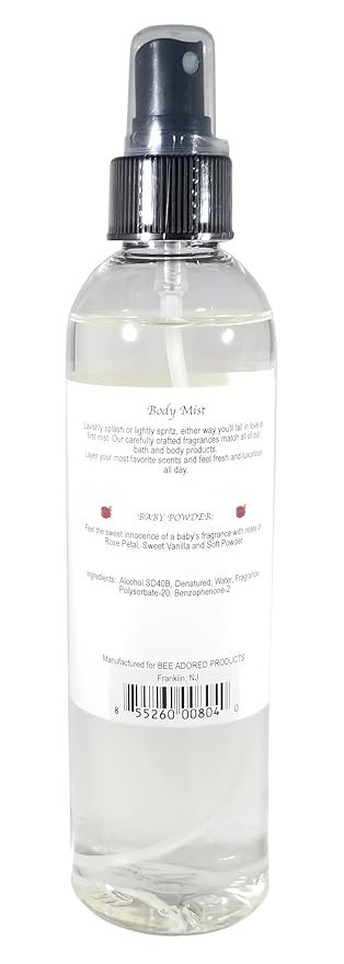 Body Spray, Baby Powder, 8 fl. oz.