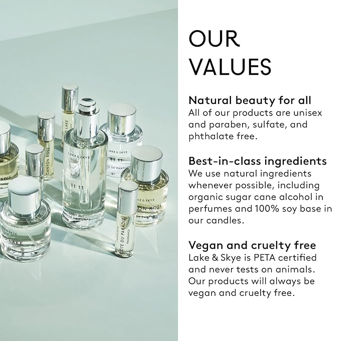 Lake & Skye Apaaray Eau de Parfum Sample, 0.06 fl oz (2ml) - Floral, Woody, Warm
