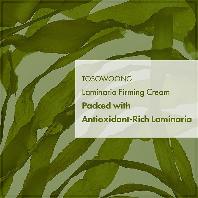 Laminaria Firming Cream with Niacinamide, Fights Wrinkles & Evens Tone, Firming Anti-Wrinkle Face & Neck Cream, Glycerin & Adenosine, 50g, 1.76 oz.