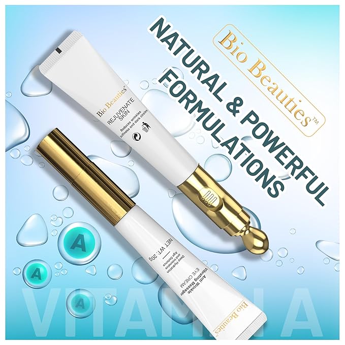 Electric Massage Eye Cream Depuffing Hydration for Dark Circles & Tired Eyes, Soothing Anti-Aging Treatment for Fine Lines, Firming Eye Skincare