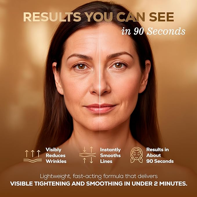 LIVEGOOD™ Instant Youth, Wrinkle Reducer – Rapid Action Eye Cream for Fine Lines, Puffiness & Under-Eye Bags, Lightweight Anti-Aging Formula, Smoother Appearance, 15ml Bottle