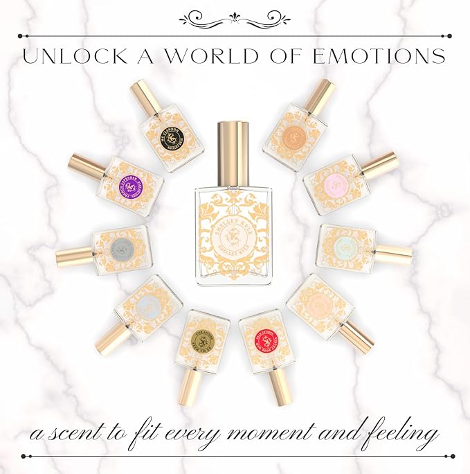 Shelley Kyle Signature Luxurious Perfume, Combination of Crushed Violet Leaves, Freesia and Lemon Zest, Perfect for Any Occasion, 60ml