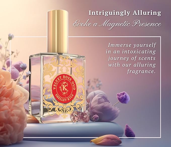 Shelley Kyle Unveiling Exquisite Fragrances with Travel Size Women Perfume. Discover Enchanting, and Tease Perfume for Women, plus Floral Scents Velvet Rose Oud Perfume 30ml
