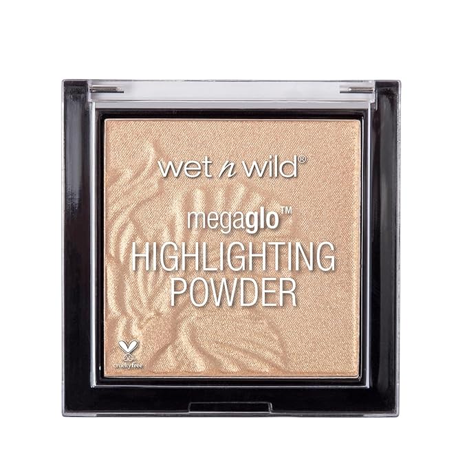 wet n wild MegaGlo Highlighting Powder Warm Gold Golden Flower Crown