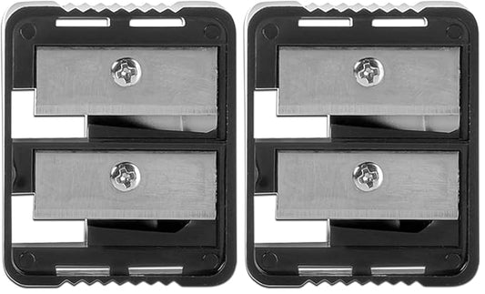 wet n wild Dual Pencil Sharpener | Pack of 2 | For Eyeliner | Compact | Easy to Clean