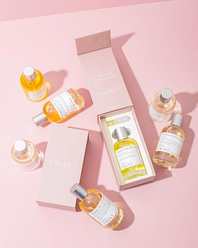 Twist Second Skin No. 131- Inspired by Gloss. You, Long-Lasting Perfume for Women, Vegan, Clean Ingredients, Wood & Powder Fragrance – Spray 100 ml | 3.4 fl. oz.