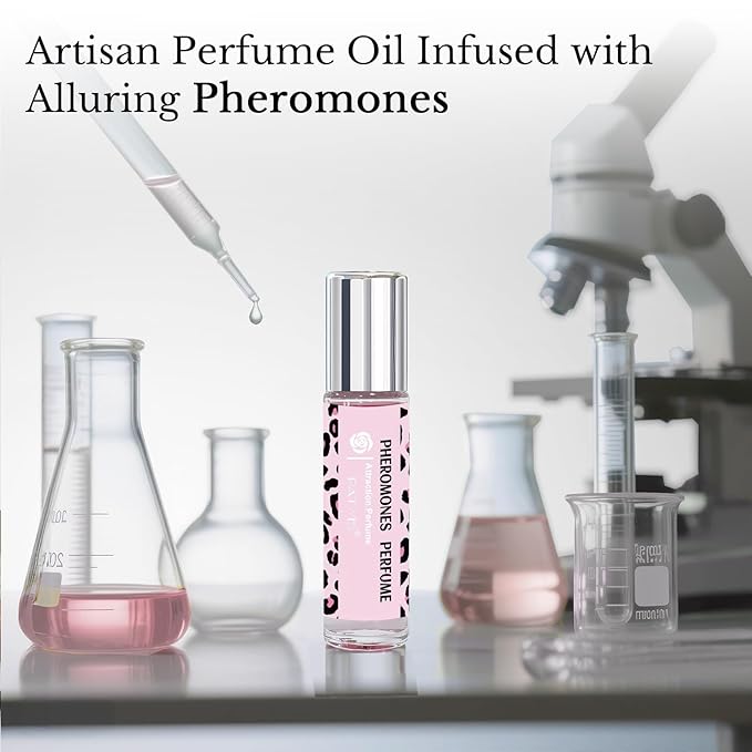 Pheromones Perfumes for Women,Enhanced Scents Pheromone Perfume,Long Lasting Roll on Oil 0.34 fl.oz (10ml)