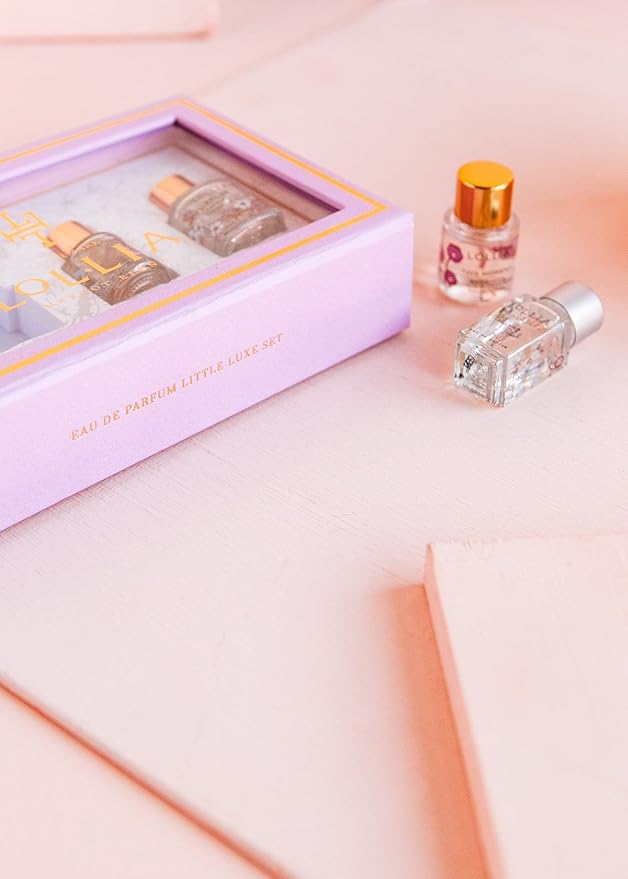 LOLLIA Little Luxe Eau de Parfum Bundle | A Beautifully Captivating Perfume | Sophisticated, Modern Scent Featuring Blushing Fragrance Notes