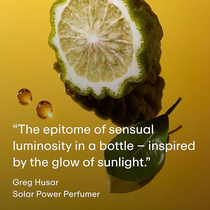 PHLUR Solar Power Eau de Parfum - Full Size Perfume Fragrance - Fruity Floral Perfume with Bergamot, Orange, Driftwood & Solar Musk (50mL)