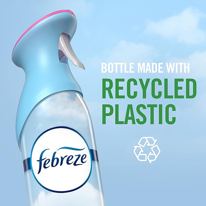 Febreze Air Mist Air Freshener Spray, Odor-Fighting Room Spray for Home and Bathroom and Kitchen, Aerosol Can, Refresh & Energize, Soothe & Restore, Romance & Desire Scent, 8.8oz, 3 Count