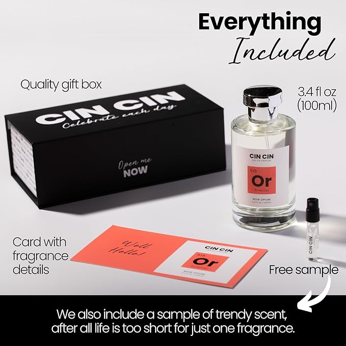 Cin Cin La Grande - Oriental 540 Eau de Parfum 100ml Inspired by M.F.K B.accarat R.ouge 5.40 Perfume for Women and Men - Long-Lasting Fragrance, Paraben-Free, Concentrated & Luxury Scented EDP