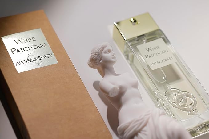 Alyssa Ashley White Patchouli - Floral and Citrus Women Perfume - Perfume for Women with Warm Spices - Elegant Perfumes for Women - 3.4 oz EDP Spray