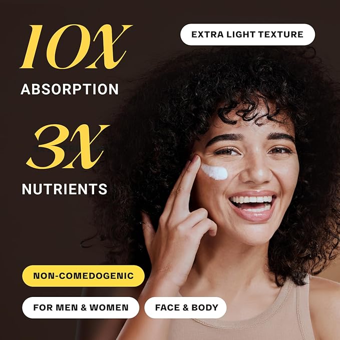 Non-Greasy Beef Tallow for Skin 5OZ Shea Butter, Vitamin E, Niacinamide, Whipped Grass Fed Beef Tallow for Face Moisturizer Cream, Body, Hair, Lotion for Women & Men, Anti-Aging Face Moisturizer