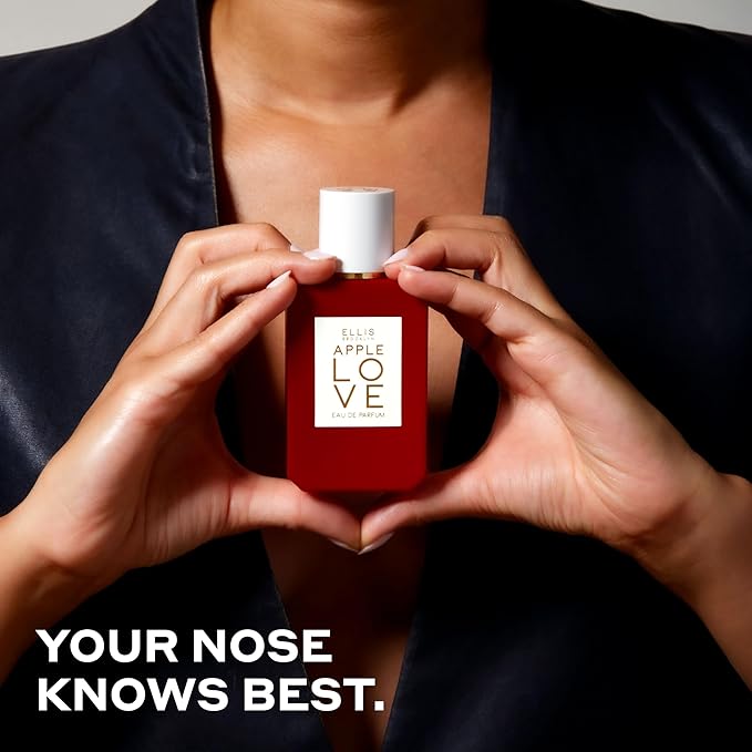 Ellis Brooklyn APPLE LOVE Eau de Parfum, Mini Dabber, Perfume for Women, Amber Gourmand, Apple Scented, Vegan, Cruelty-Free, Sustainable Ingredients, Made in USA – 7.5ml / 0.25 Fl Oz