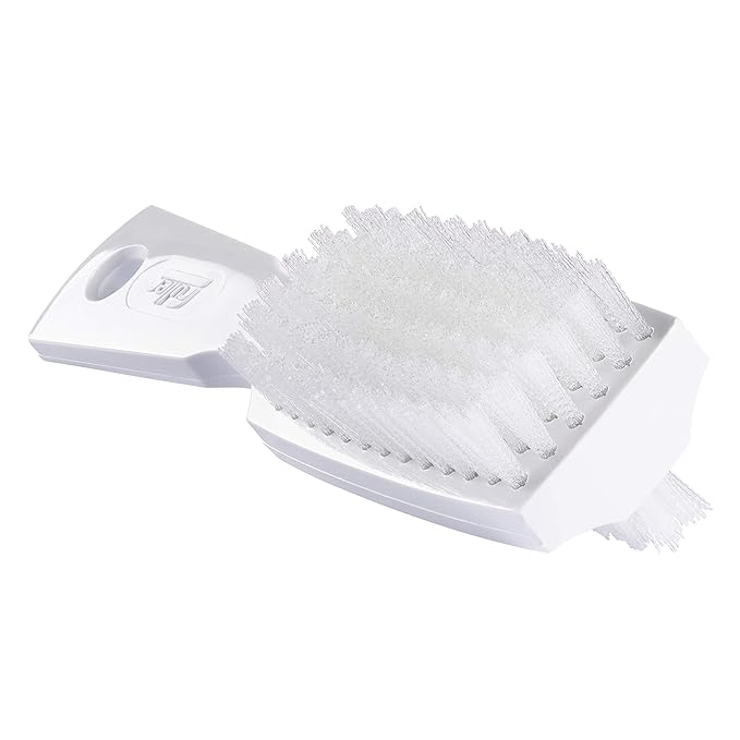 Fuller Brush Hand 'N Nail Brush – Break & Odor Resistant Fingernail & Toenail Cleaner – for Everyday Grooming & Cleaning Finger Nails, Toe Nails, Cuticles, Hands & Feet (White)